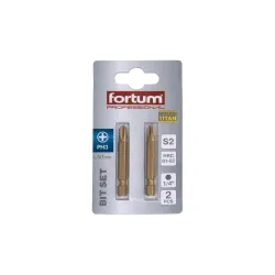 Bit készlet S2 titanium bevonattal PH3x50mm 1/4″ 2 részes