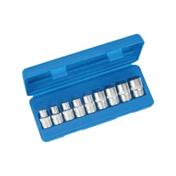 E-torx dugókulcs készlet 1/2″ E10-E24 9 részes