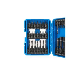 Bit készlet ütvecsavarozóhoz S2 1/4″ 33 részes