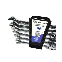 Csuklós racsnis csillag villáskulcs készlet 8-19mm 6 részes