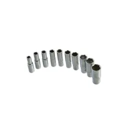 Dugókulcs készlet 6 lapú hosszú 1/2″ 10-24mm 10 részes