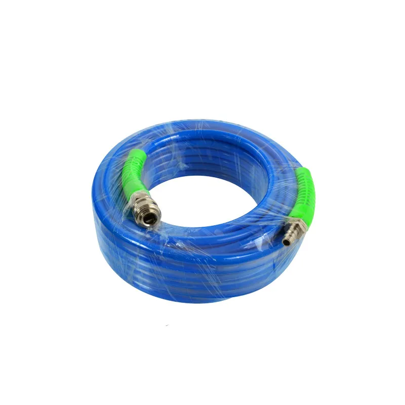 Levegőtömlő csatlakozókkal PU 8x12mm 15m