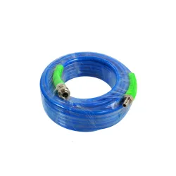 Levegőtömlő csatlakozókkal PU 8x12mm 15m