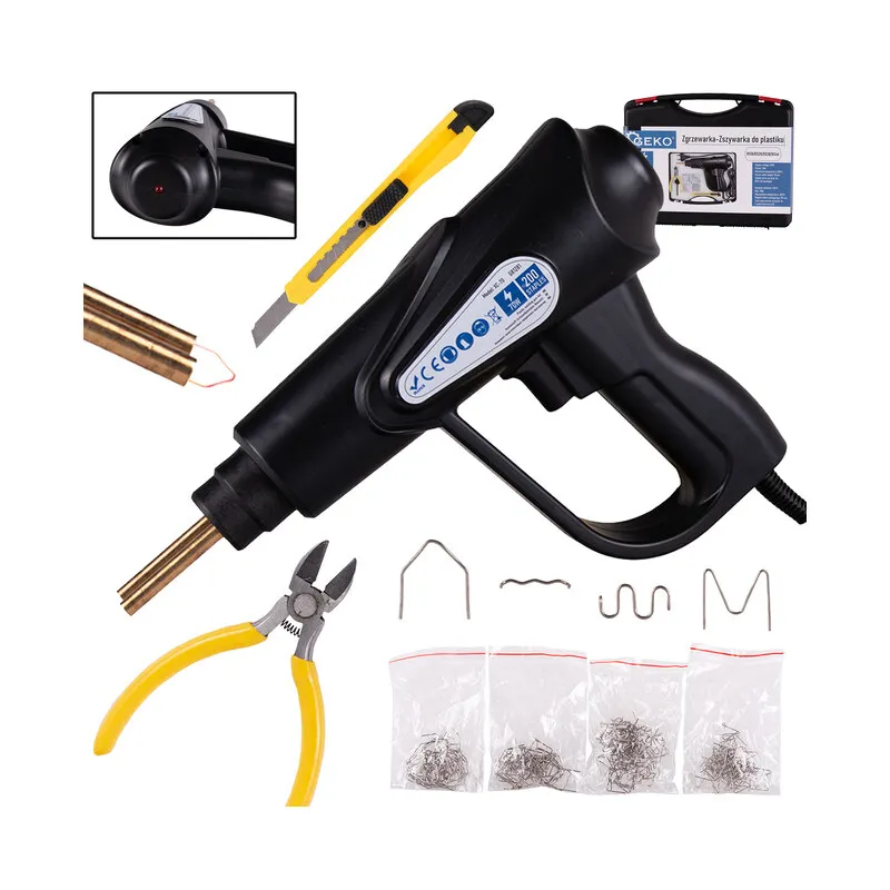 Műanyag hegesztő tűzőgép 70W 230V
