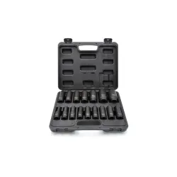 Hosszított légkulcsfej készlet 1/2″ 10-32mm 16 részes