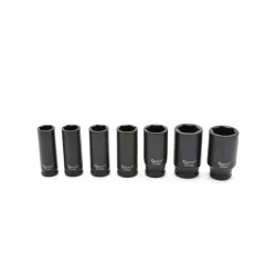 Hosszított légkulcsfej készlet 1/2″ 10-32mm 16 részes
