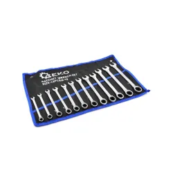 Racsnis csillag villáskulcs készlet 8-19mm 12 részes