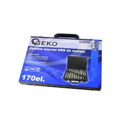 Fémfúró készlet HSS 1-10mm 170 részes
