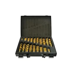 Fémfúró készlet HSS titán 1-10mm 170 részes