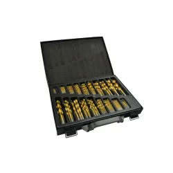Fémfúró készlet HSS titán 1-10mm 170 részes