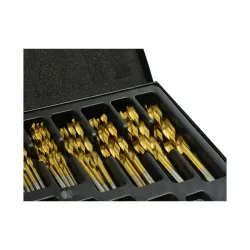 Fémfúró készlet HSS titán 1-10mm 170 részes