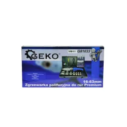 Csőhegesztőgép műanyag csőhöz 1500W 16-63mm