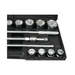 Dugókulcs készlet 6 lapú 3/4″ 19-50mm 21 részes