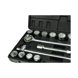 Dugókulcs készlet 6 lapú 3/4″ 19-50mm 21 részes