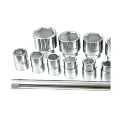 Dugókulcs készlet 6 lapú 3/4″ 19-50mm 21 részes