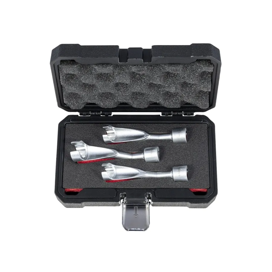 Üzemanyagcső bontó kulcs készlet 14, 17, 19mm 1/2″