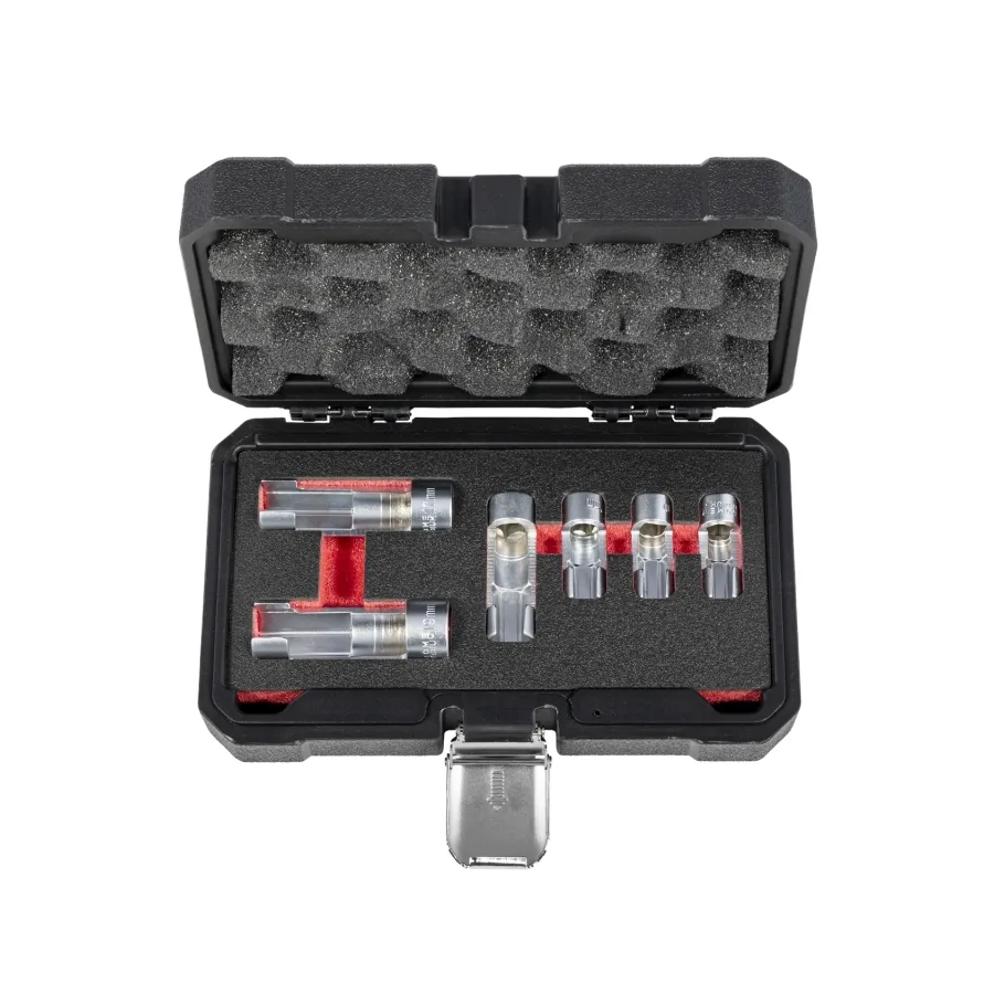 Nyitott dugókulcs készlet metrikus 1/2″ és 3/8″ 6 részes