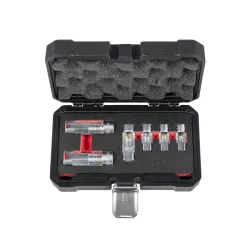 Nyitott dugókulcs készlet metrikus 1/2″ és 3/8″ 6 részes