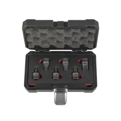 Gépi torx dugókulcs készlet 1/2″ T55-T100 6 részes