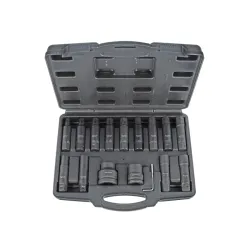 Gépi bit készlet 3/4″ és 1″ befogó adapterekkel 16 részes