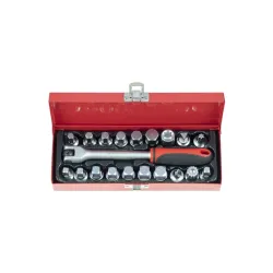 Olajleeresztő csavar kulcs készlet 3/8″ 20 részes