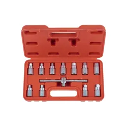 Olajleeresztő csavar kulcs készlet 3/8″ 12 részes