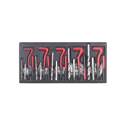 Menetjavító készlet M5, M6, M8, M10, M12 131 részes