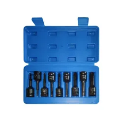 Gépi torx dugókulcs készlet 1/2″ 9 részes