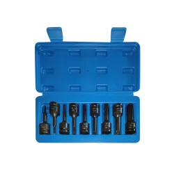 Gépi XZN bit dugókulcs készlet M4-M16 9 részes 1/2″