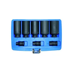 Gépi dugókulcs készlet féltengelyhez 1/2″ 8 részes