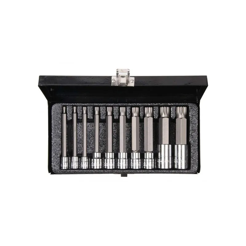 Bit dugókulcs készlet XZN M4-M18 10 részes