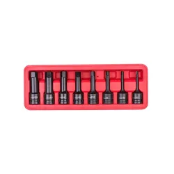 Gépi imbusz bit dugókulcs készlet 5-19mm 1/2″ 8 részes