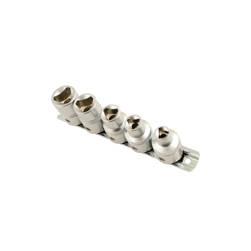 Háromszög dugókulcs készlet M5-M12 (8-16,5 mm) 5 részes