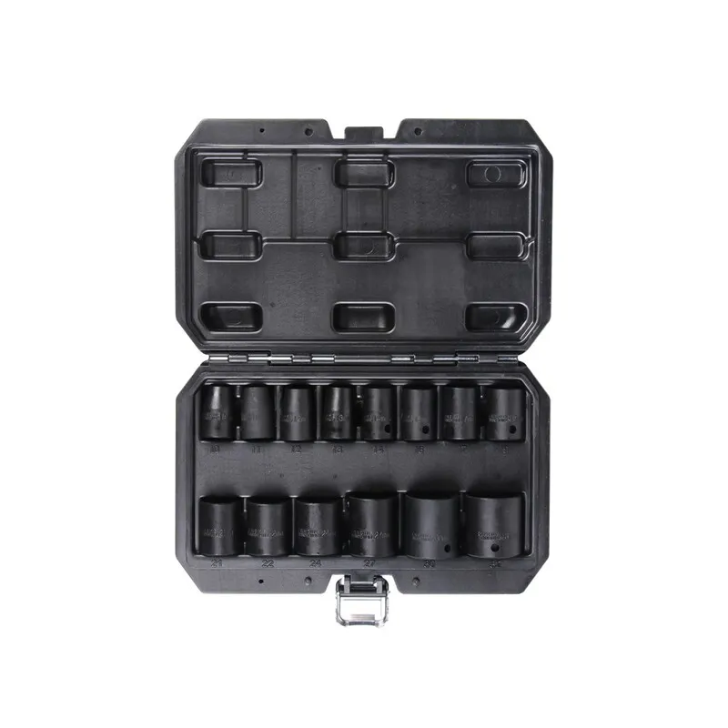 Gépi dugókulcs készlet 6 lapú 1/2″ 10-32mm 14 részes
