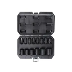 Gépi dugókulcs készlet 6 lapú 1/2″ 10-32mm 14 részes