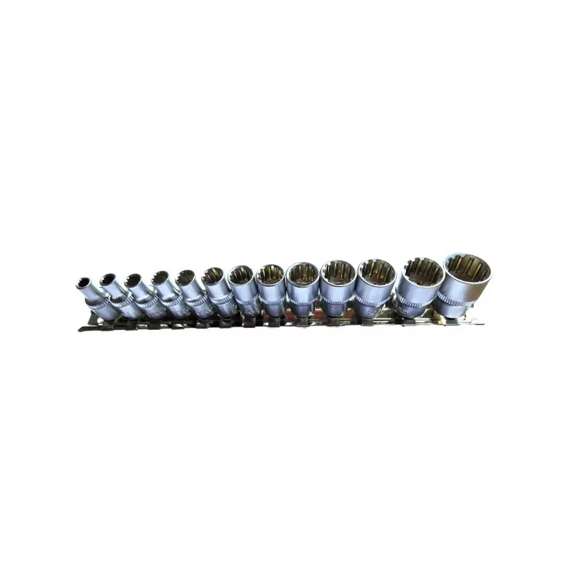 Dugókulcs készlet Gear Lock (Vario Plus) 1/4″ 4-14mm 13 részes