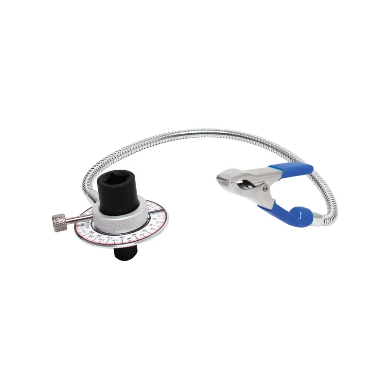 Szögrehúzó tárcsa nyomaték szögmérő rögzítőcsipesszel 1/2″