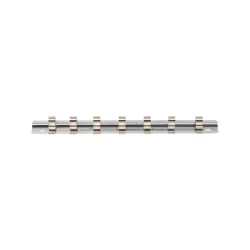 Dugókulcstartó sín 1/4″ 7 részes