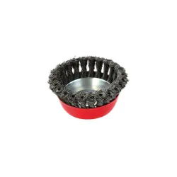Fazékkefe sodrott acél 100mm/4″ M14