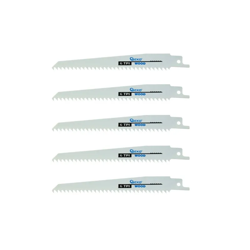 Szablyafűrészlap készlet fához 150mm 5 részes