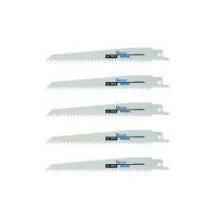 Szablyafűrészlap készlet fához 150mm 5 részes