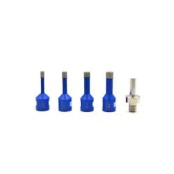 Gyémánt körkivágó készlet csempéhez 6-12mm 5 részes