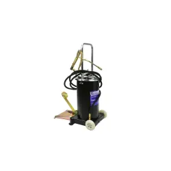 Pedálos lábpumpás zsírzó tömlővel 15l/4m