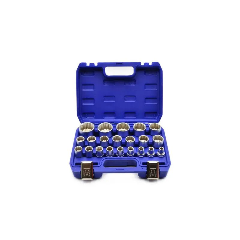 Dugókulcs készlet 12 lapú 1/2″ 8-36mm 21 részes