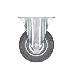 Fix kerék acél/gumi 70kg 100mm
