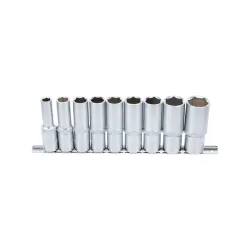 Hosszú dugókulcs készlet 1/2″ 10-24mm 19 részes
