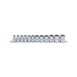 Dugókulcs készlet 12 szögű 3/8″ 8-19mm 12 részes