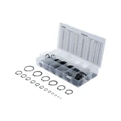 Külső seeger gyűrű készlet Ø3-32mm 300 részes