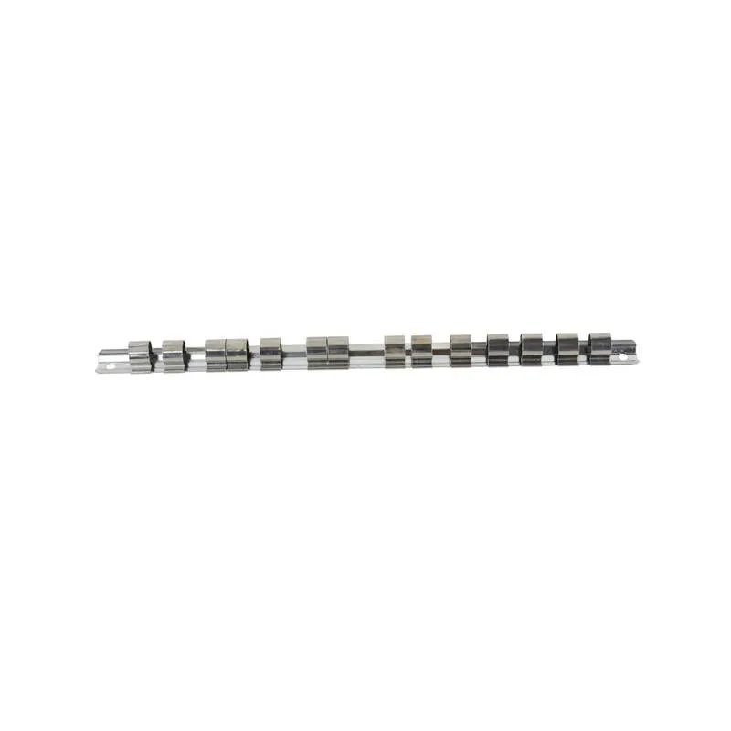 Dugókulcs tartó sín 1/2″ 14 részes