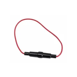 Biztosíték tartó lengő üveg biztosítékhoz 6x30mm 10A/250V